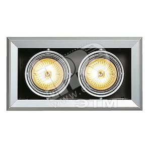 Светильник Aixlight MOD ИВО 2 2x50w G53 QRB111 серебро