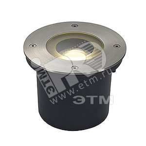 Светильник WETSY LED DISK 300 ROUND IP67 c LED 9Вт 2700K SLV