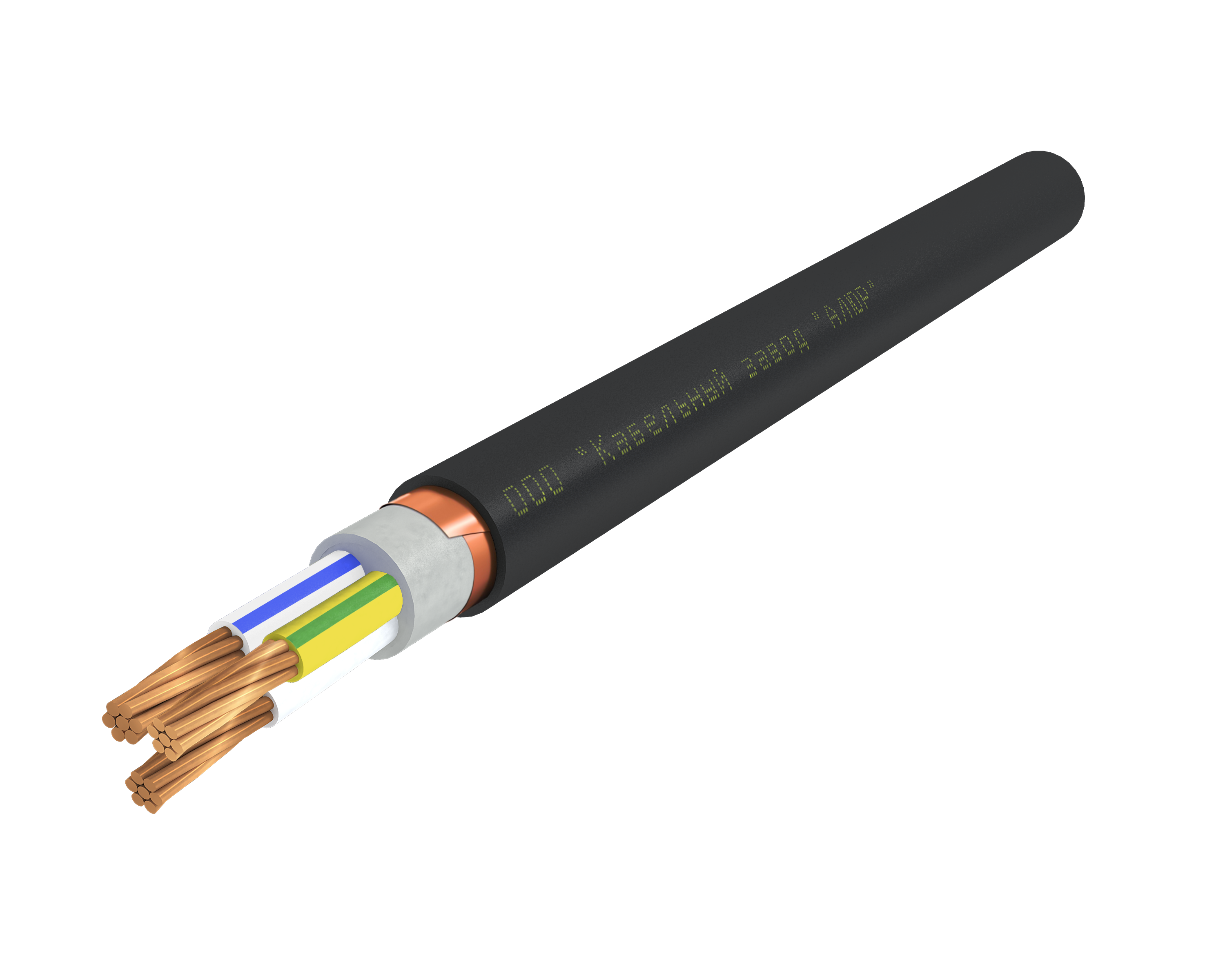 Кабель силовой ВВГЭнг(А)-LS 3х50.0 мк(N.PE)-0.66 Ч. бар
