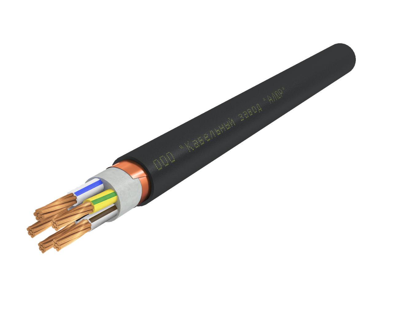 Кабель силовой ВВГЭнг(А)-LS 5х35.0 мк(N.PE)-1 Ч. бар