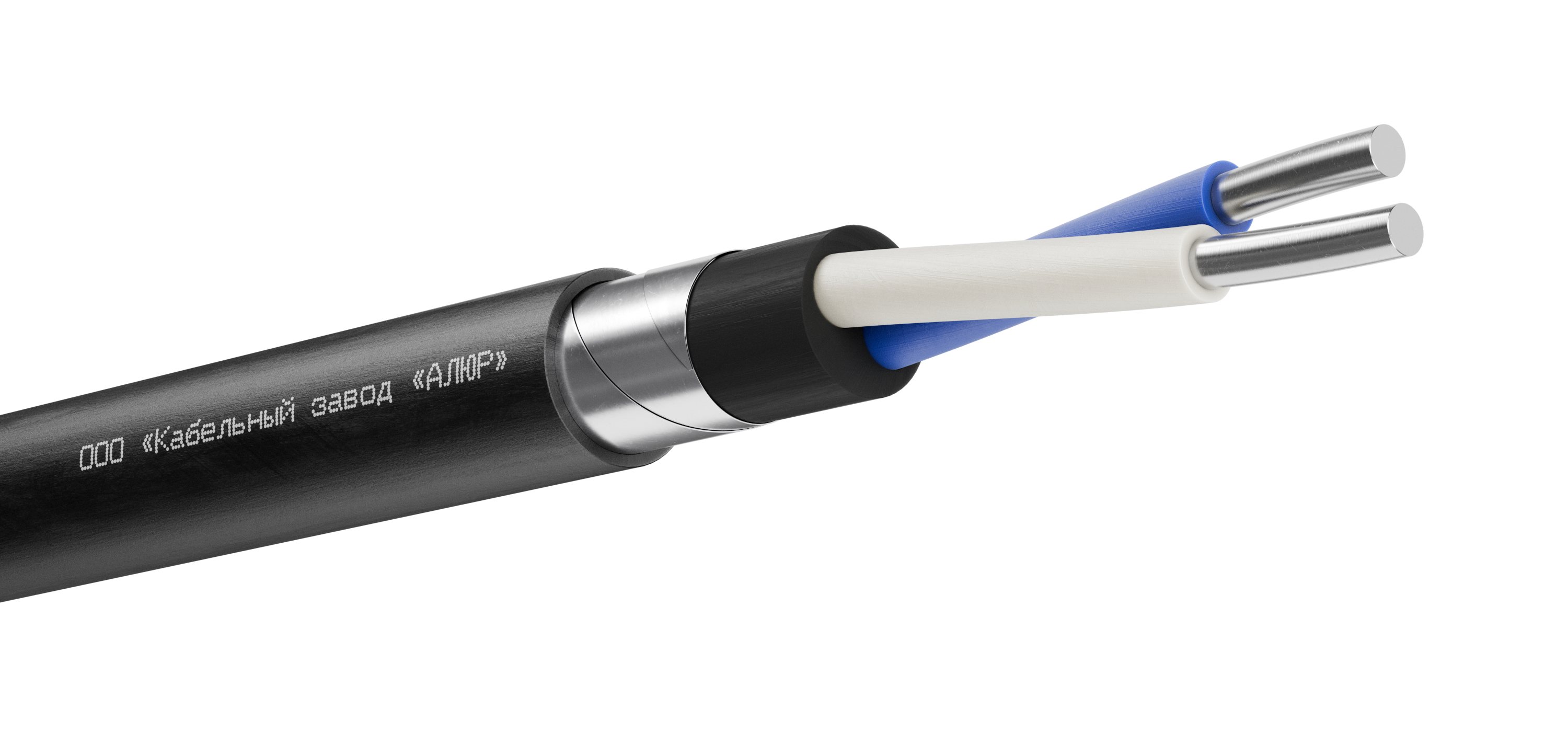 Кабель силовой АВБШвнг(А) 2х10 (N)-0.66 однопроволочный барабан