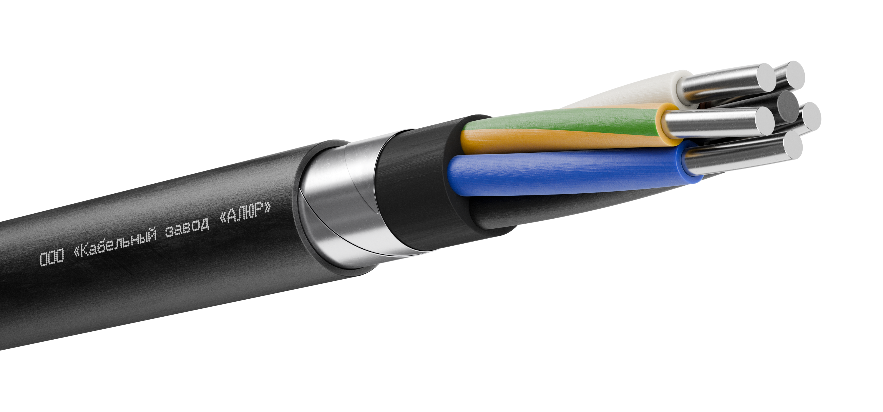 Кабель силовой АВБШвнг(А) 5х16 (N.РЕ)-0.66 однопроволочный барабан