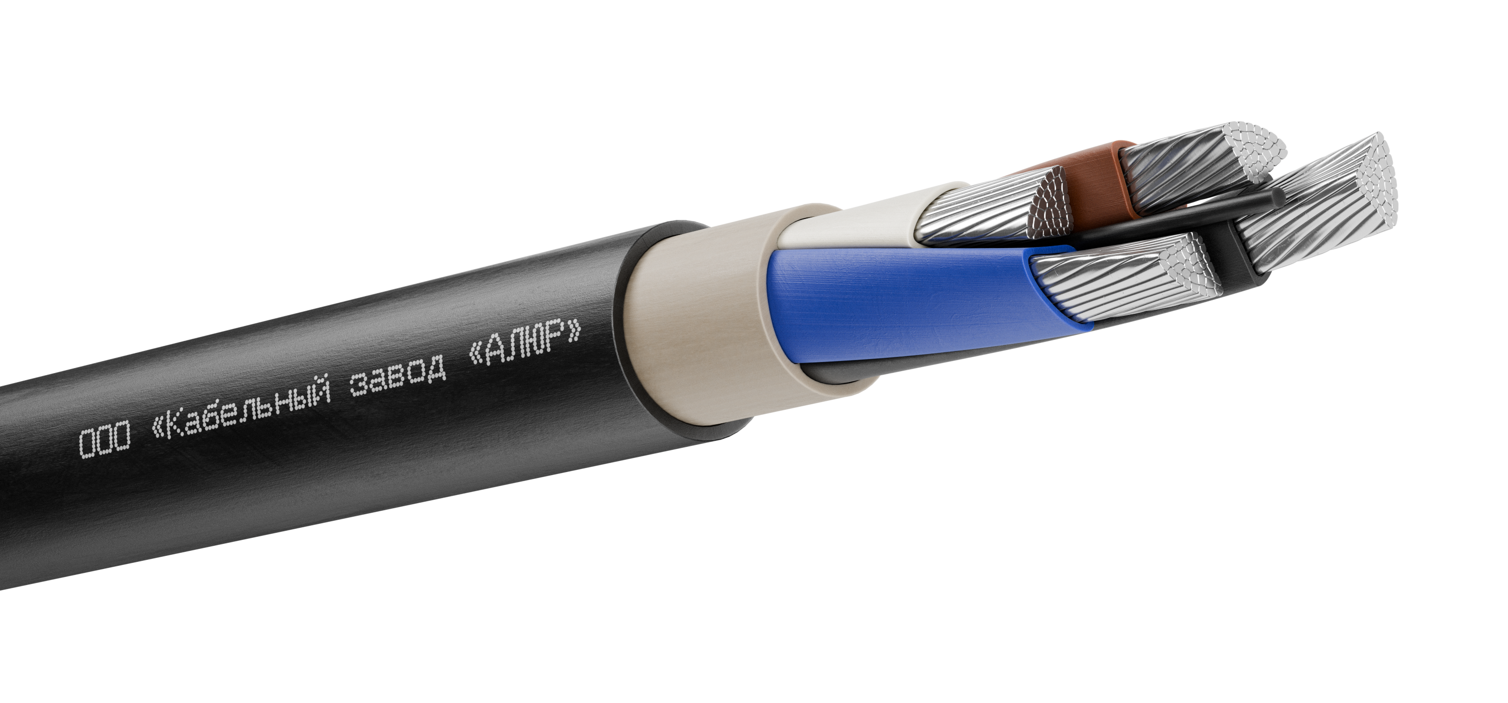 Кабель силовой АВВГнг(А) 4х95 (N)-1 многопроволочный барабан