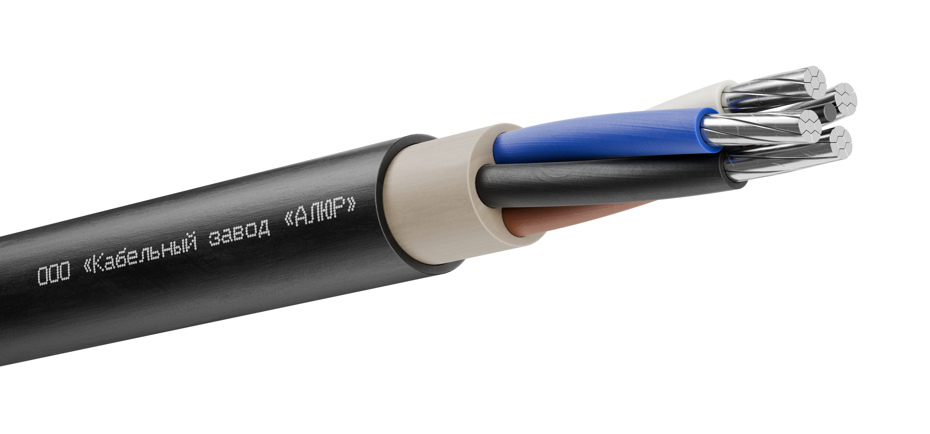 Кабель силовой АВВГ 4х25 (N)-0.66 многопроволочный барабан