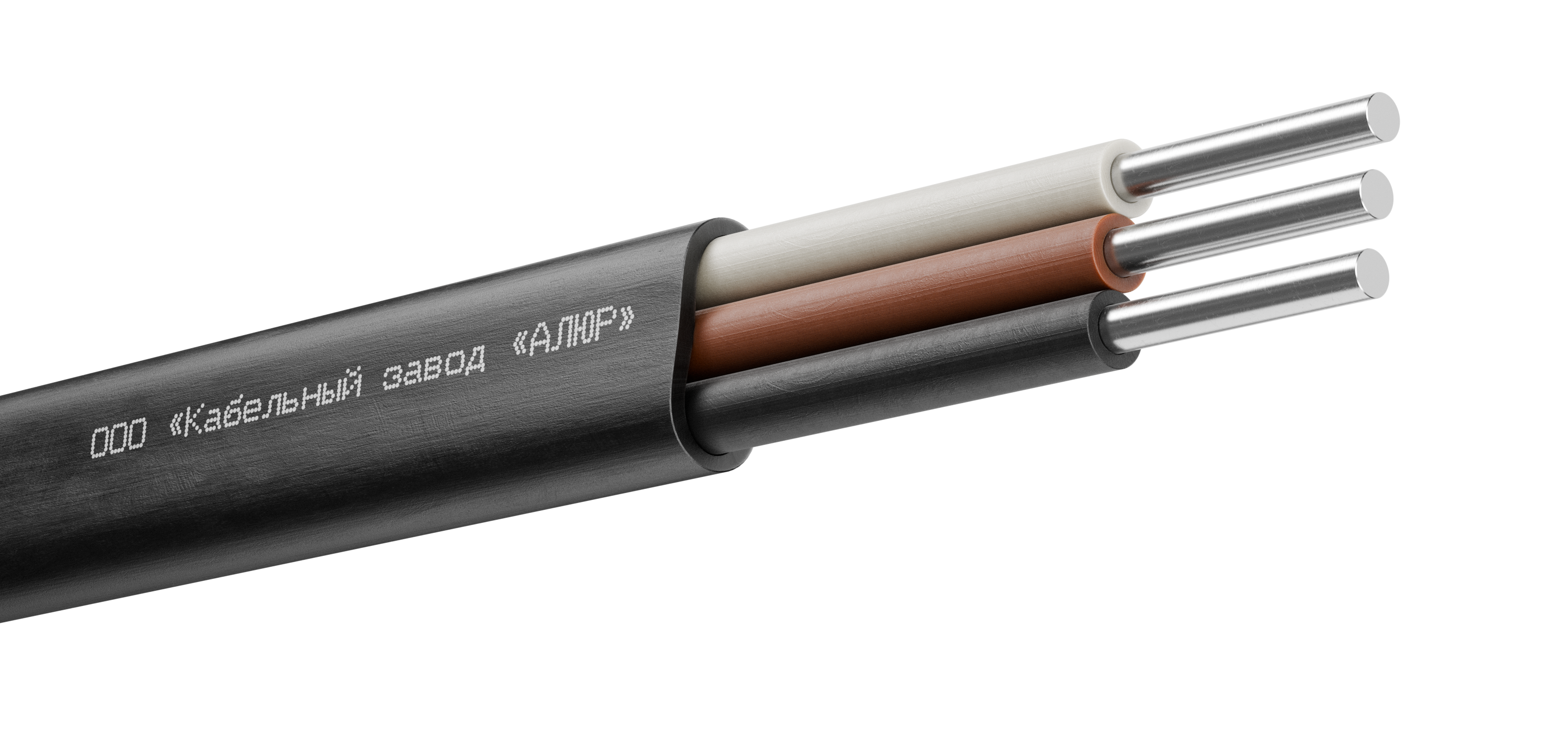 Кабель силовой АВВГ-Пнг(А)-LS 3х2.5 ок-0.66 Ч бухта     ВНИИКП