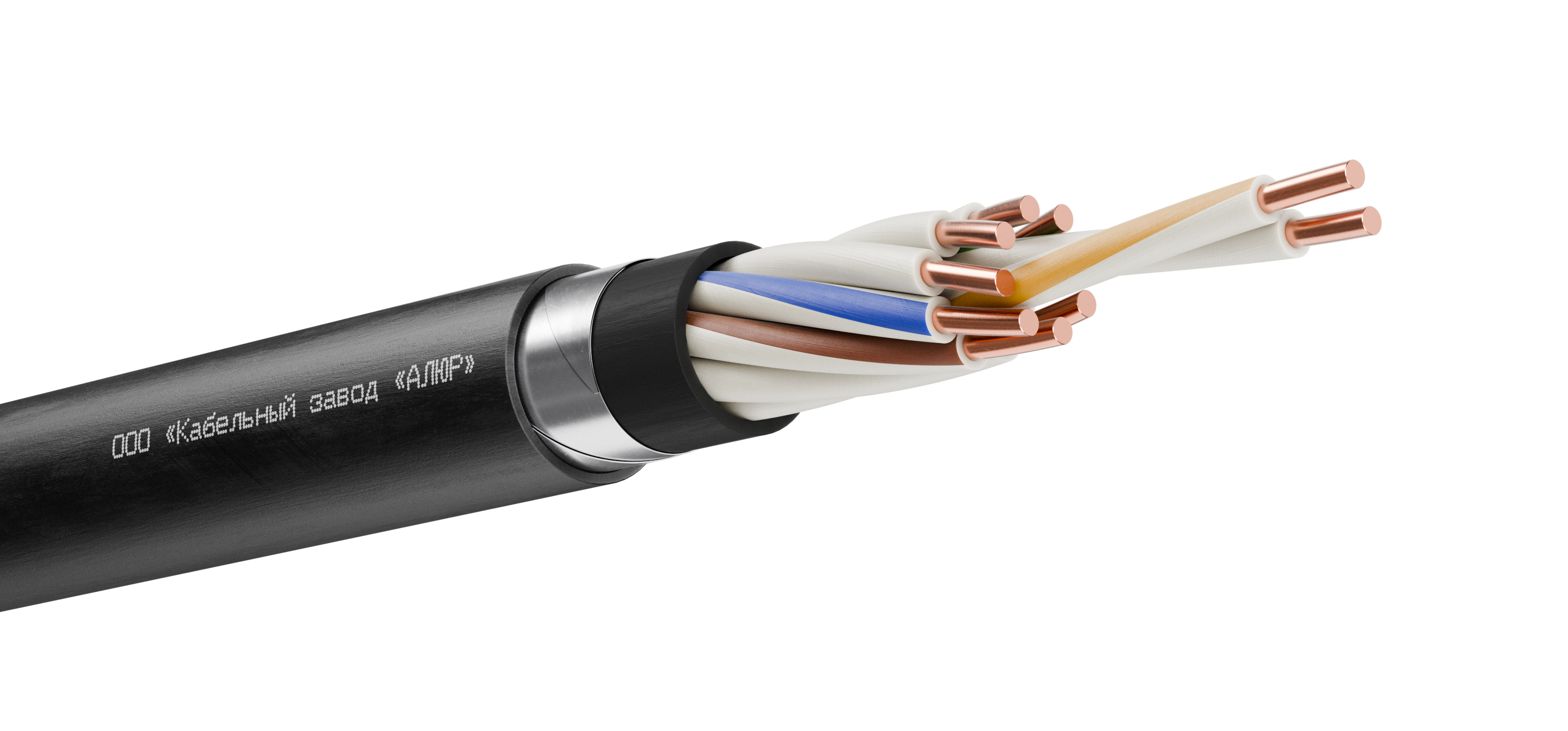 Кабель контрольный КВБбШв 10х1.5