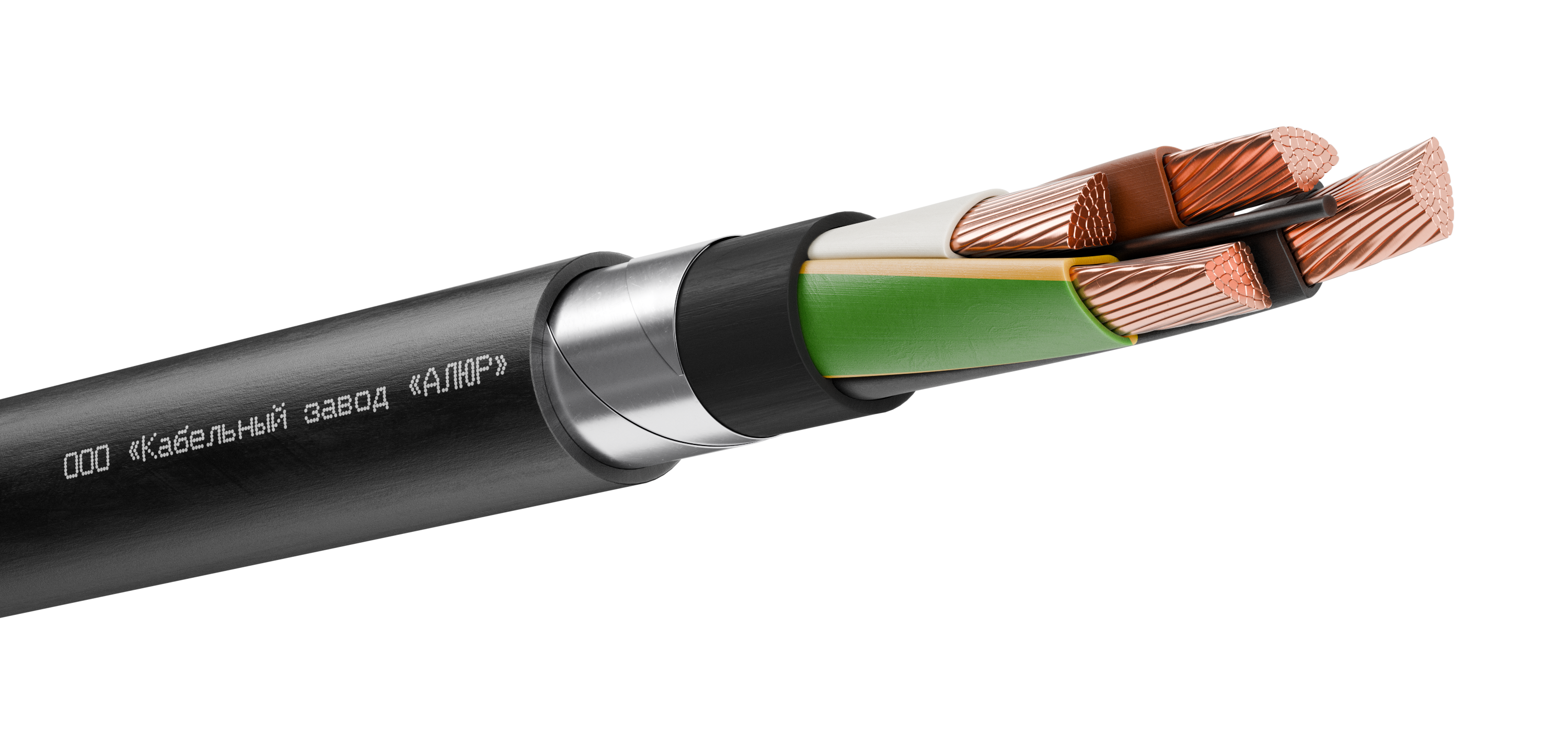 Кабель силовой ВБШвнг(А)-LS 4х120.0 мс(PE)-1 Ч. бар (ВНИИКП)