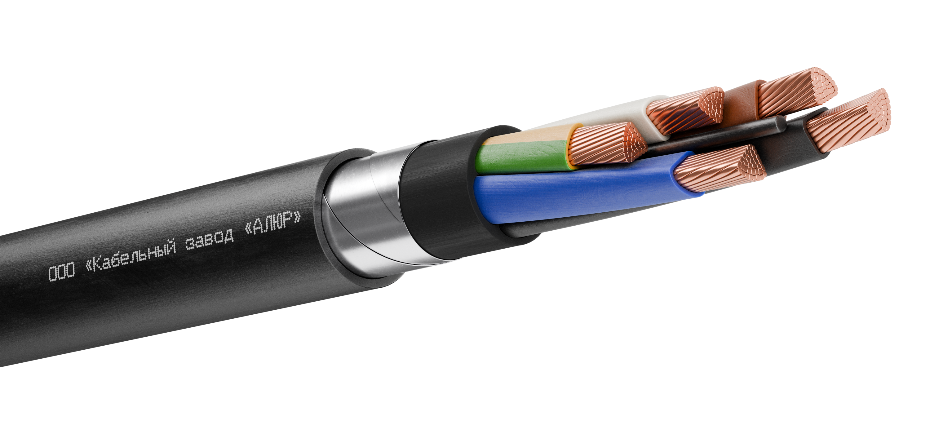Кабель силовой ВБШвнг(А)-LS 5х150.0 мс(N.PE)-1 Ч. бар (ВНИИКП)