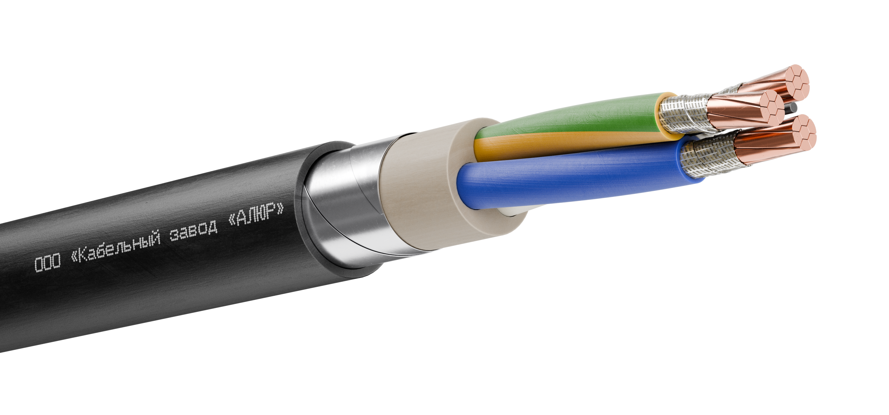 Кабель силовой ВБШвнг(А)-FRLS 3х25.0 мк(N.РЕ)-1 Ч. бар