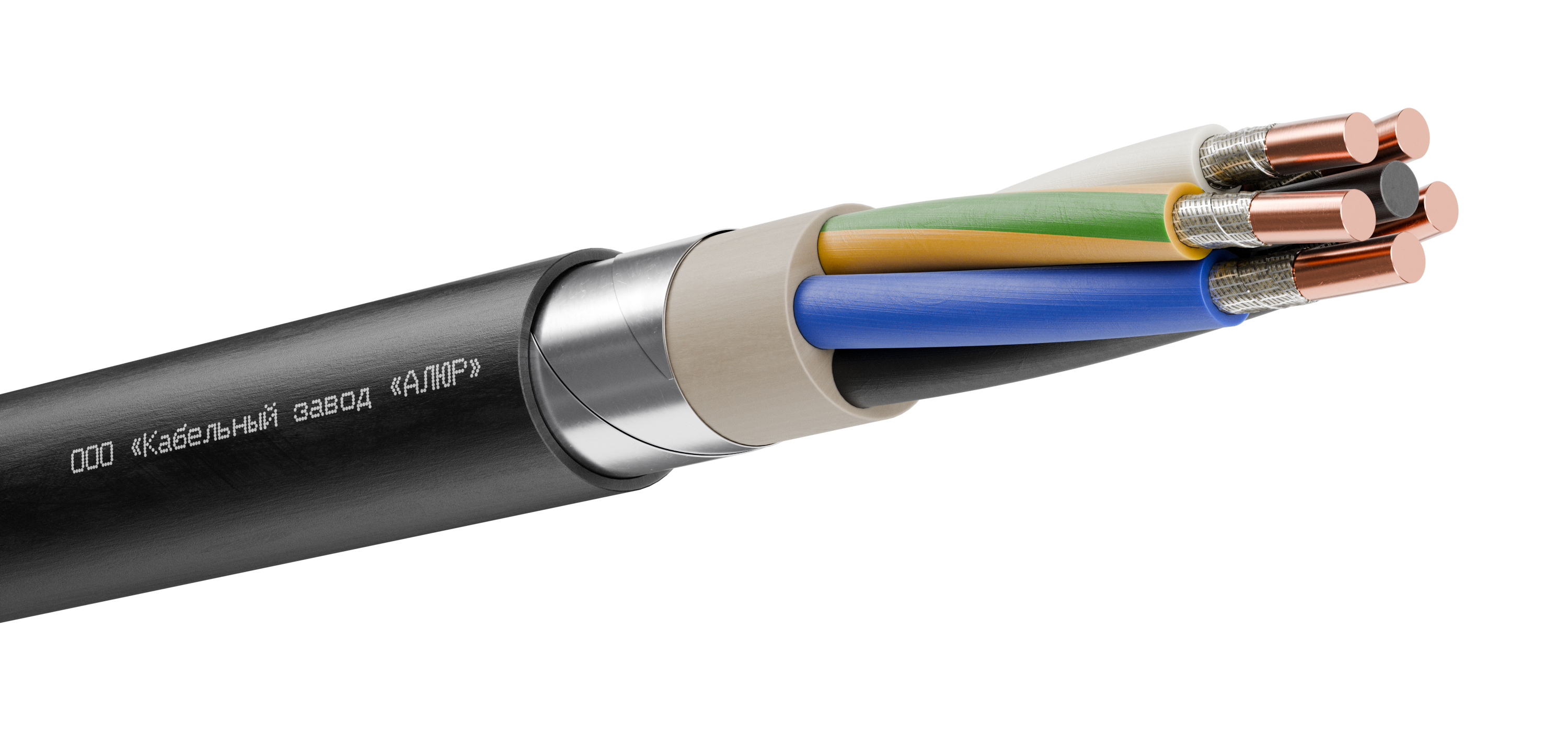 Кабель силовой ВБШвнг(А)-FRLS 5х16.0 ок(N.РЕ)-1 Ч. бар