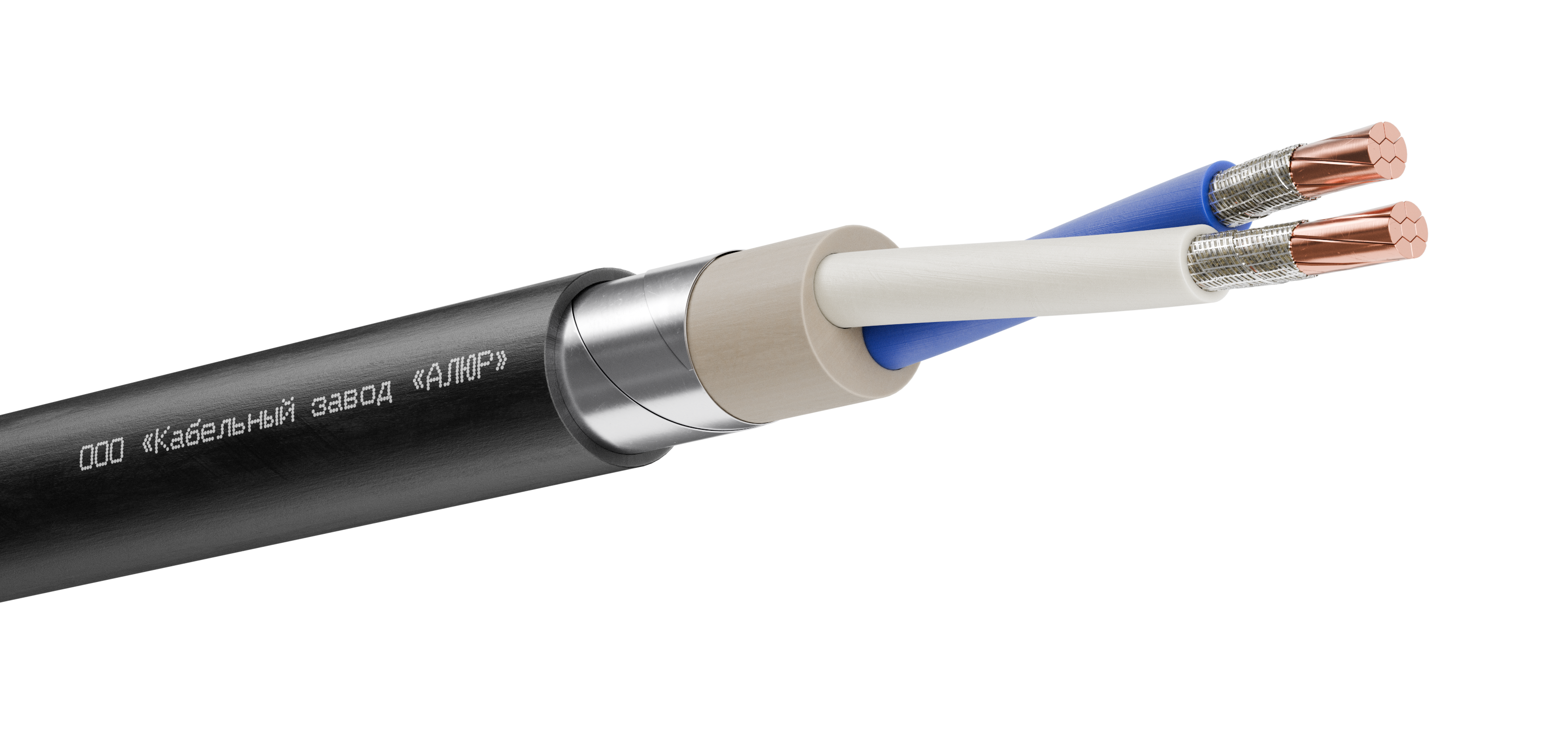 Кабель силовой ВБШвнг(А)-FRLS 2х50.0 мк(N)-0.66 Ч. бар