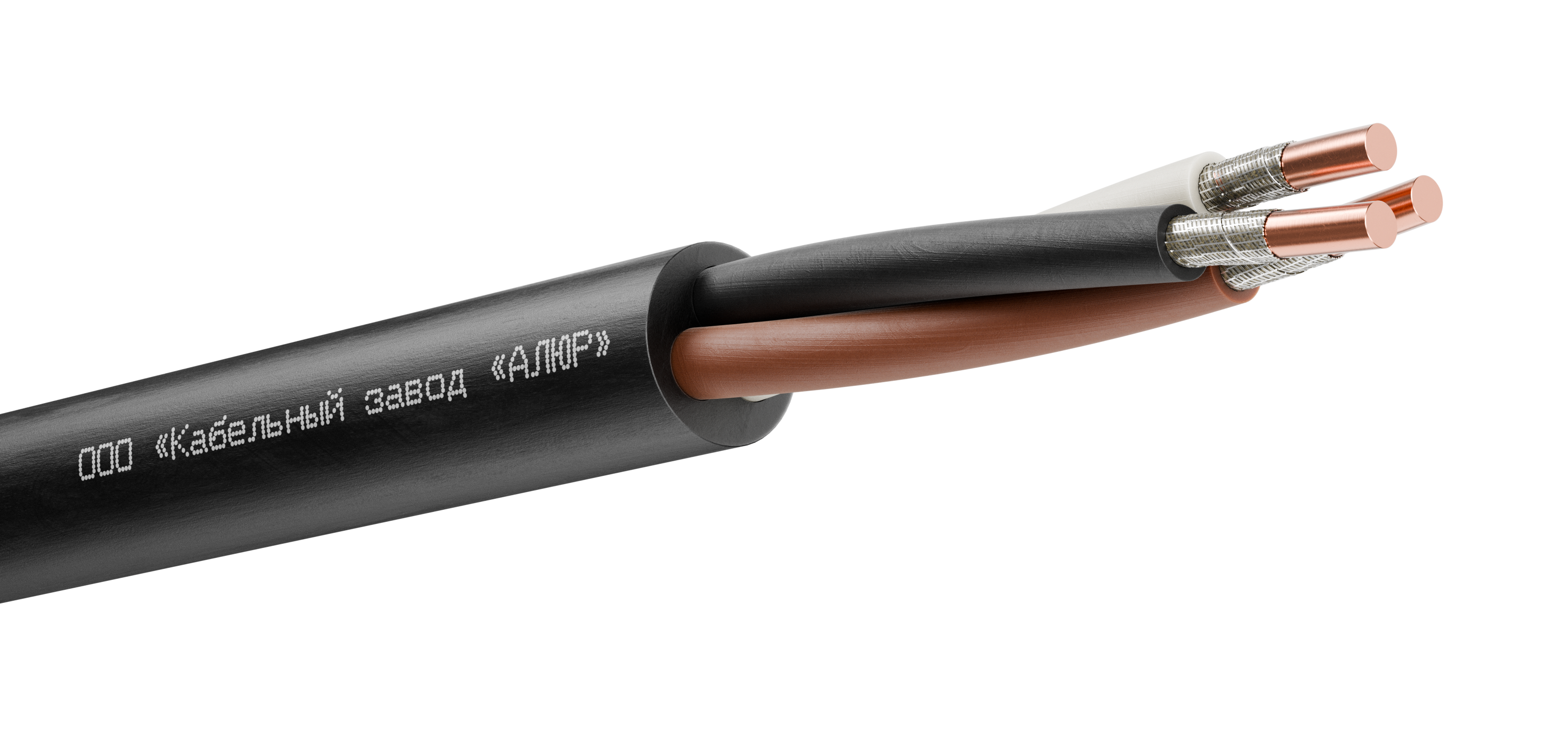 Кабель силовой ВВГнг(А)-FRLS 3х1.5-0.66 однопроволочный барабан ТУ завода