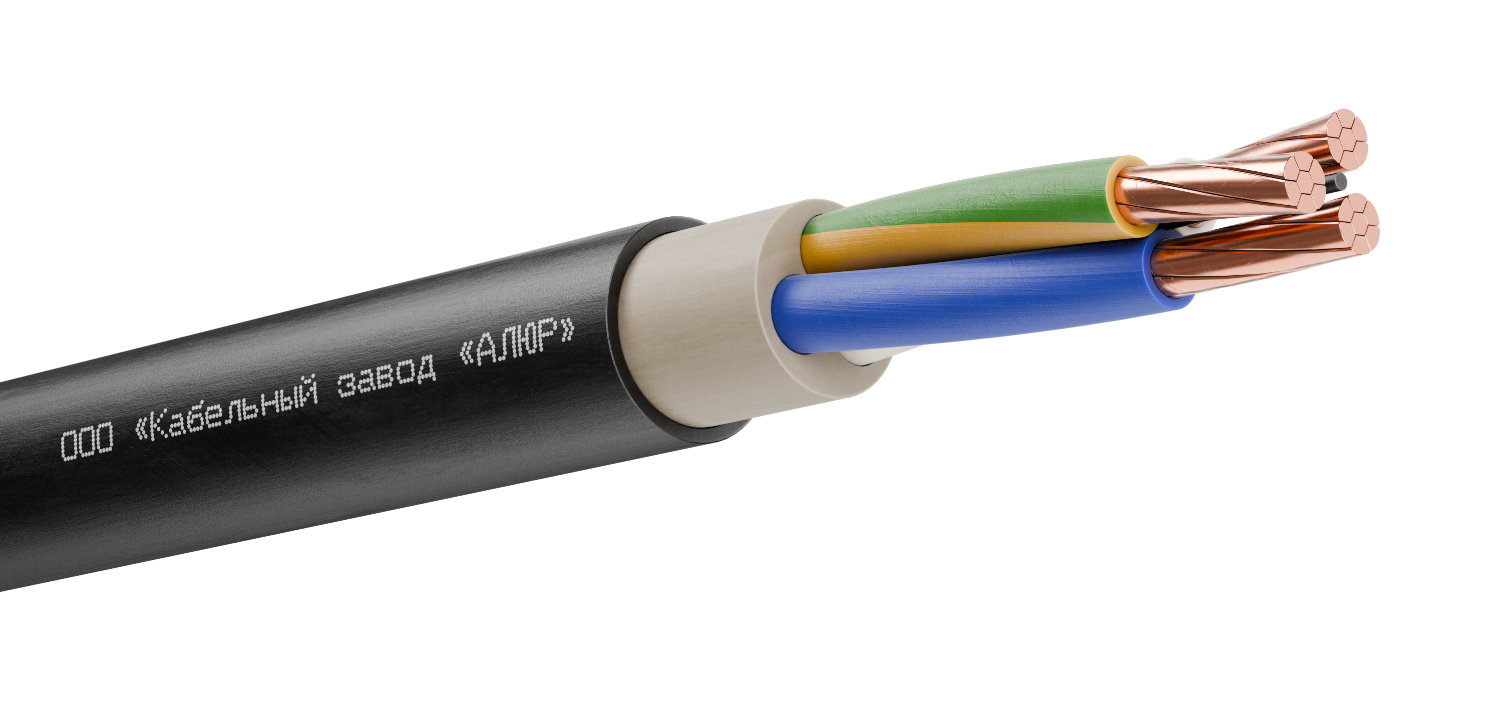 Кабель силовой ВВГнг(А)-LSLTx 3х25 (N.PE)-0.660 многопроволочный (барабан)