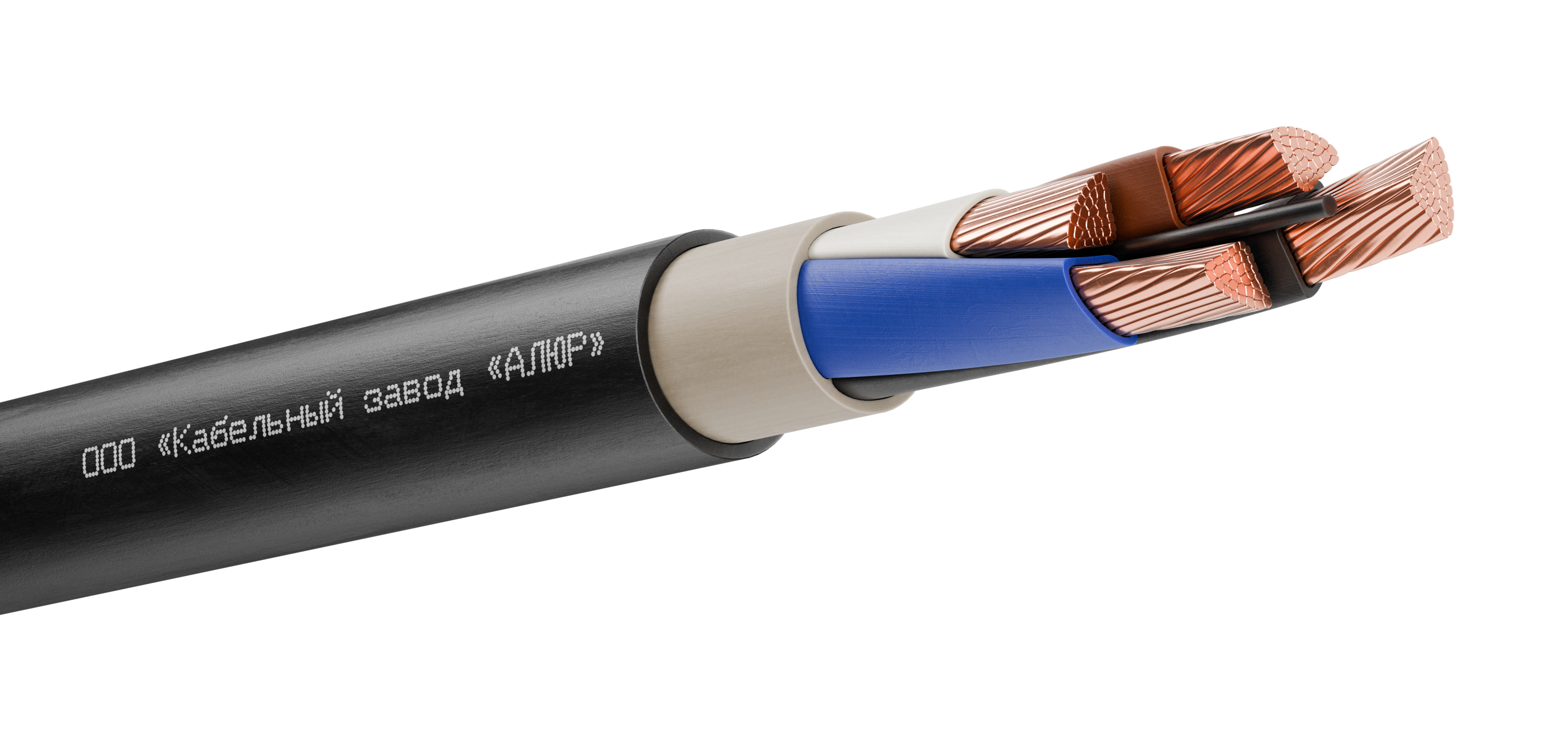 Кабель силовой ВВГнг(А)-LSLTx 4х150 (N)-1 многопроволочный (барабан)