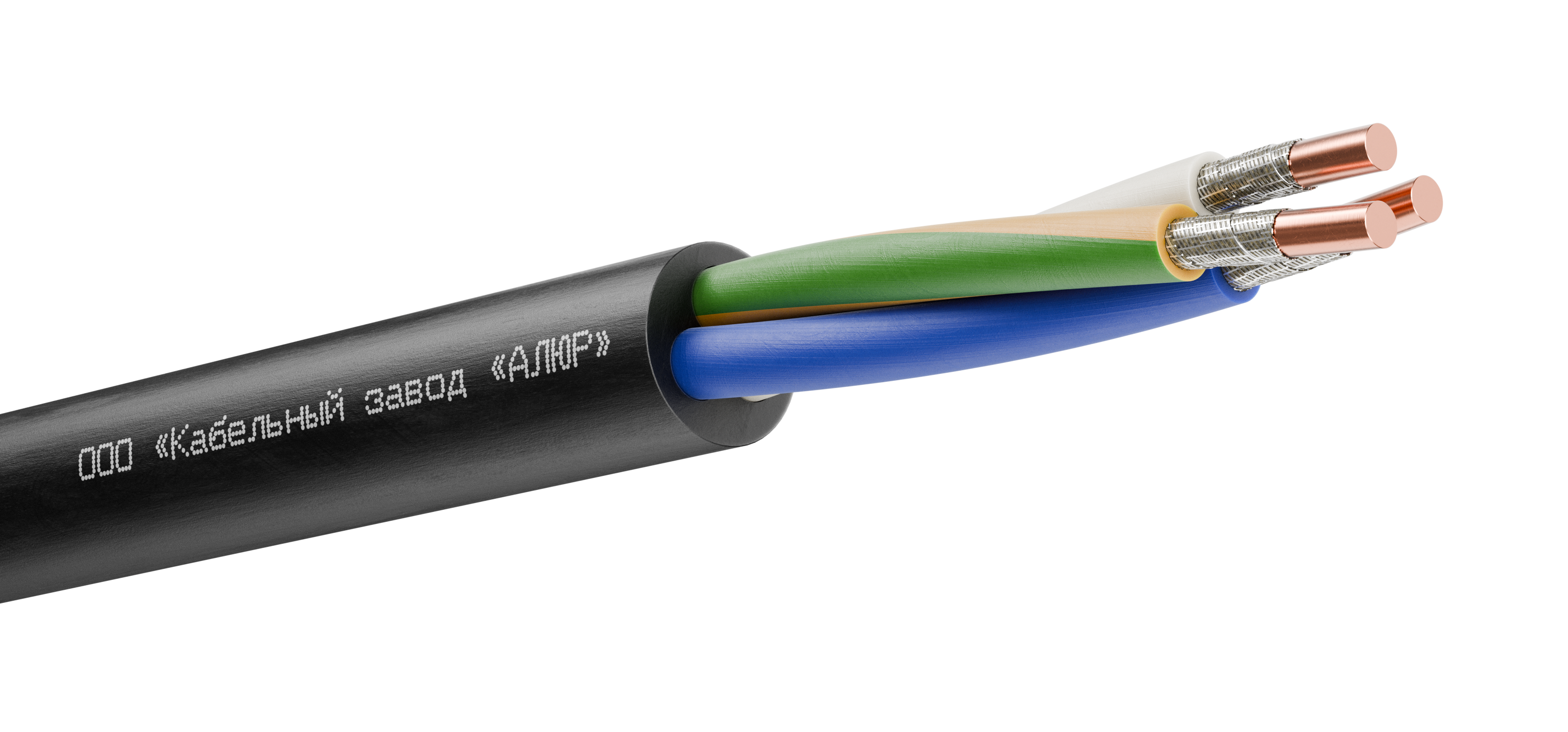 Кабель силовой ППГнг(А)-FRHF 3х4ок(N.PE)-0.66 однопроволочный (барабан)