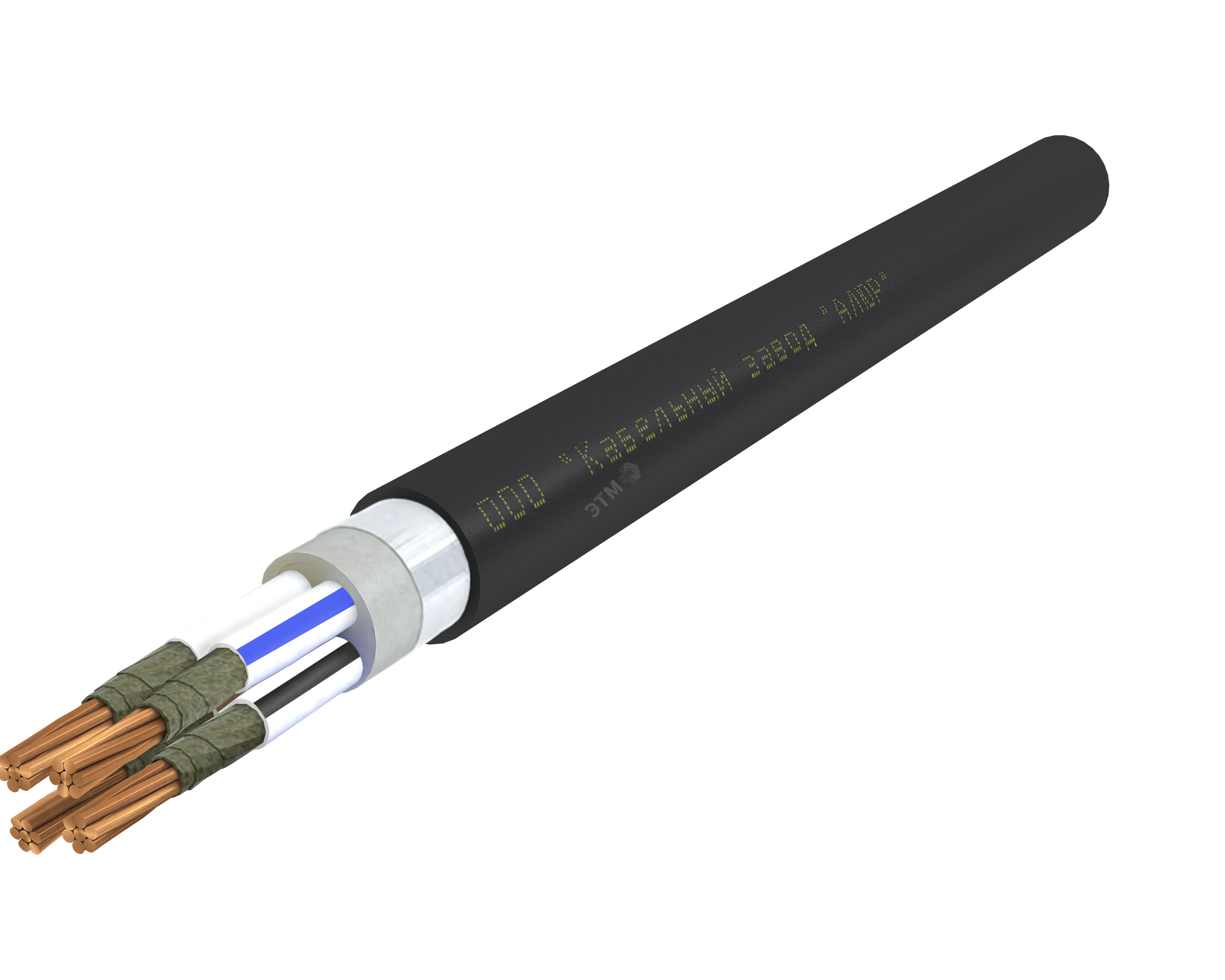 Кабель силовой ВВГЭанг(А)-FRLS 4х16.0 мк(N)-0.66 Ч. бар