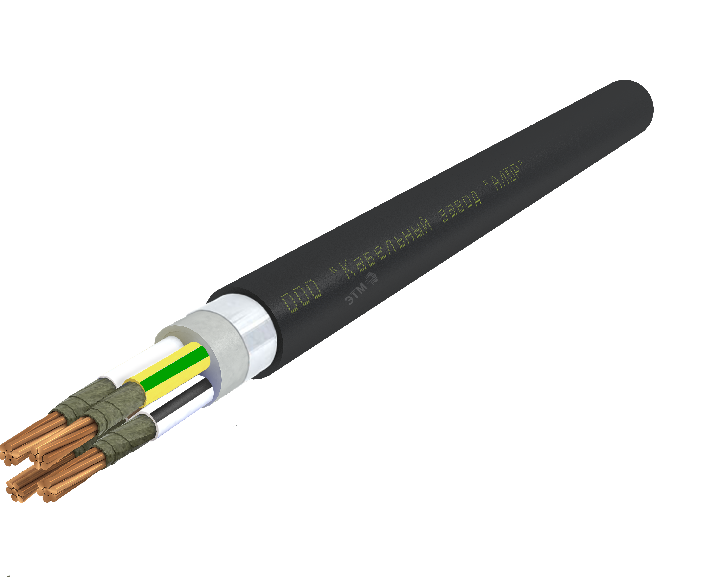 Кабель силовой ВВГЭанг(А)-FRLS 4х50.0 мк(PE)-1 Ч. бар