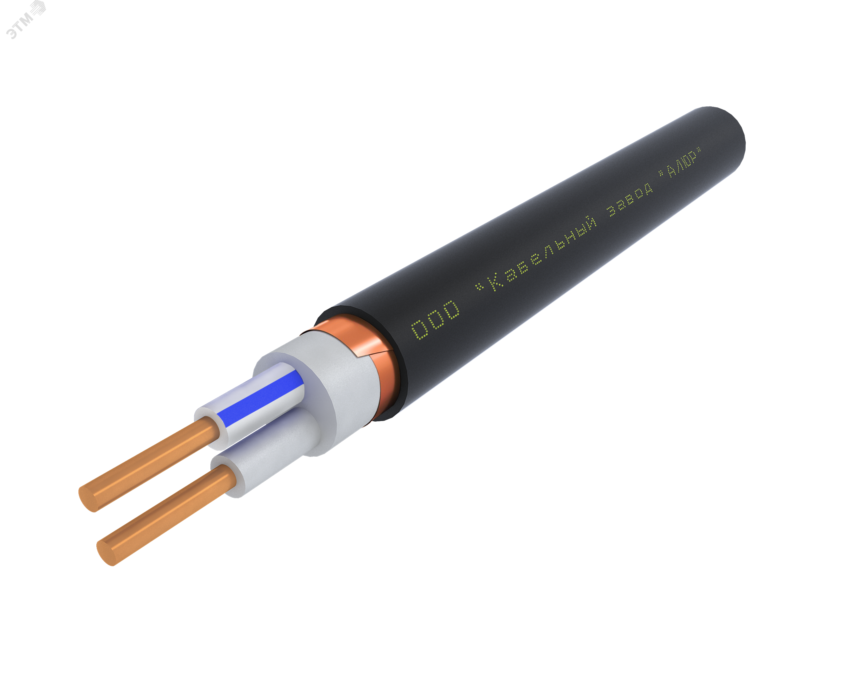 Кабель силовой ВВГЭнг(А)-LS 2х25.0 ок(N)-1 Ч. бар АЛЮР