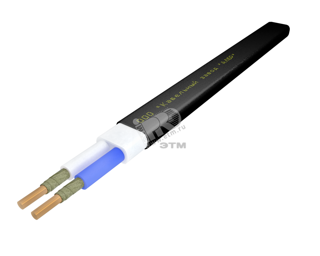 Кабель силовой ППГ-П нг(А)-FRHF 2х2.5ок (N)-1 однопроволочный (бухта)