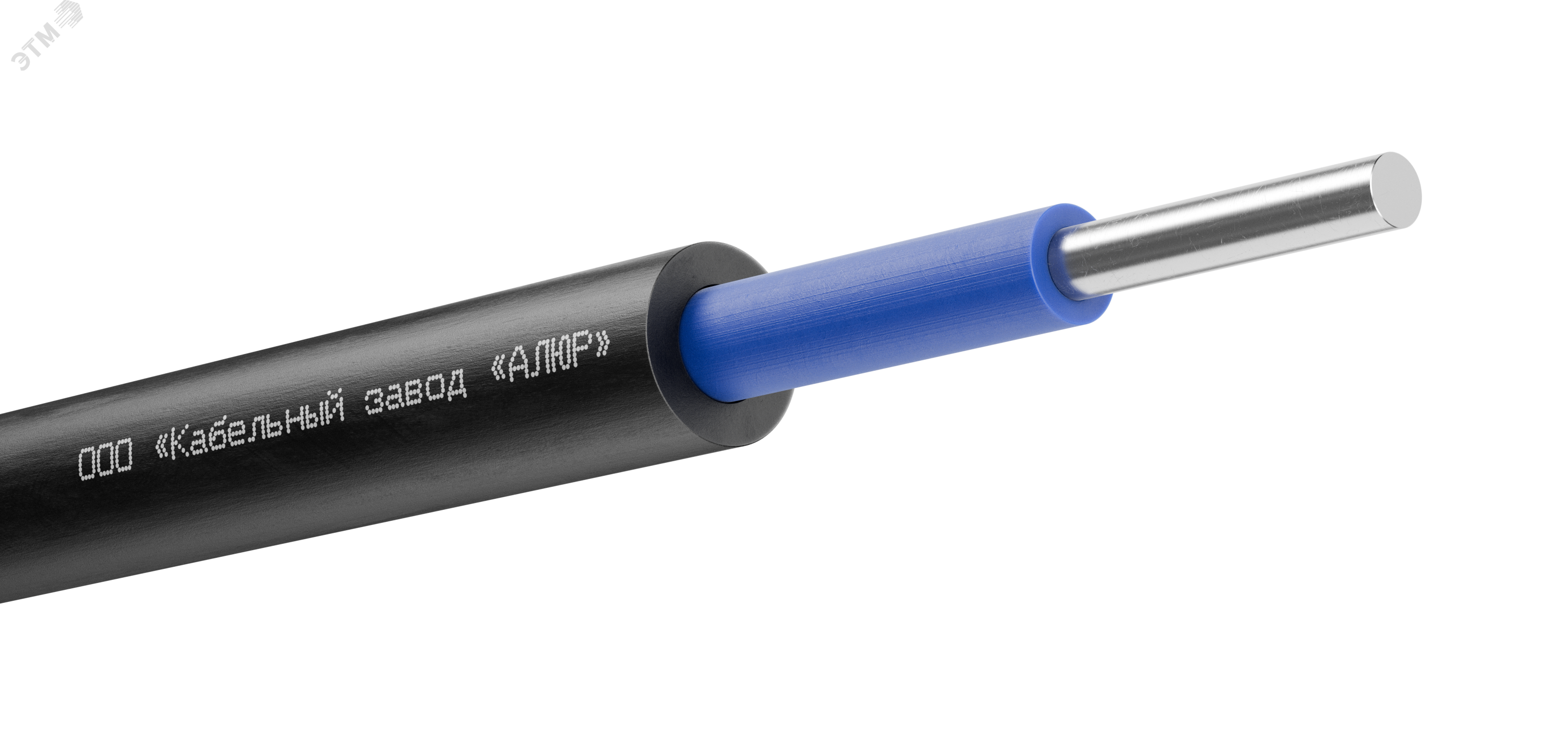 Изображение товара Кабель силовой АсВВГнг(А)-LS 1х35ок(N)-0.66 синий бар (м)