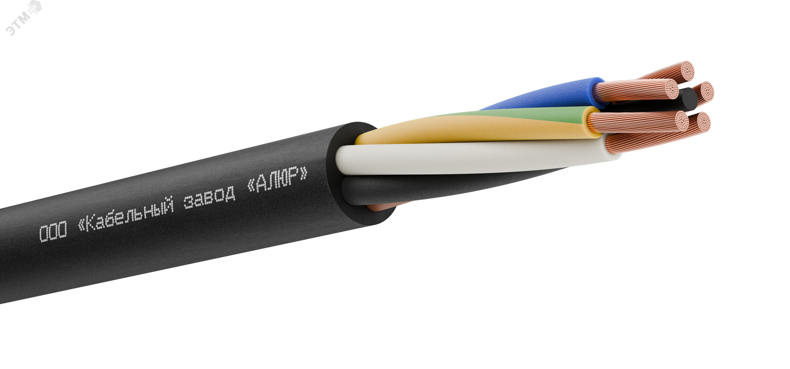 Изображение товара Кабель КГТП-ХЛ5х25(N.PE)-220/380-2бар АЛЮР
