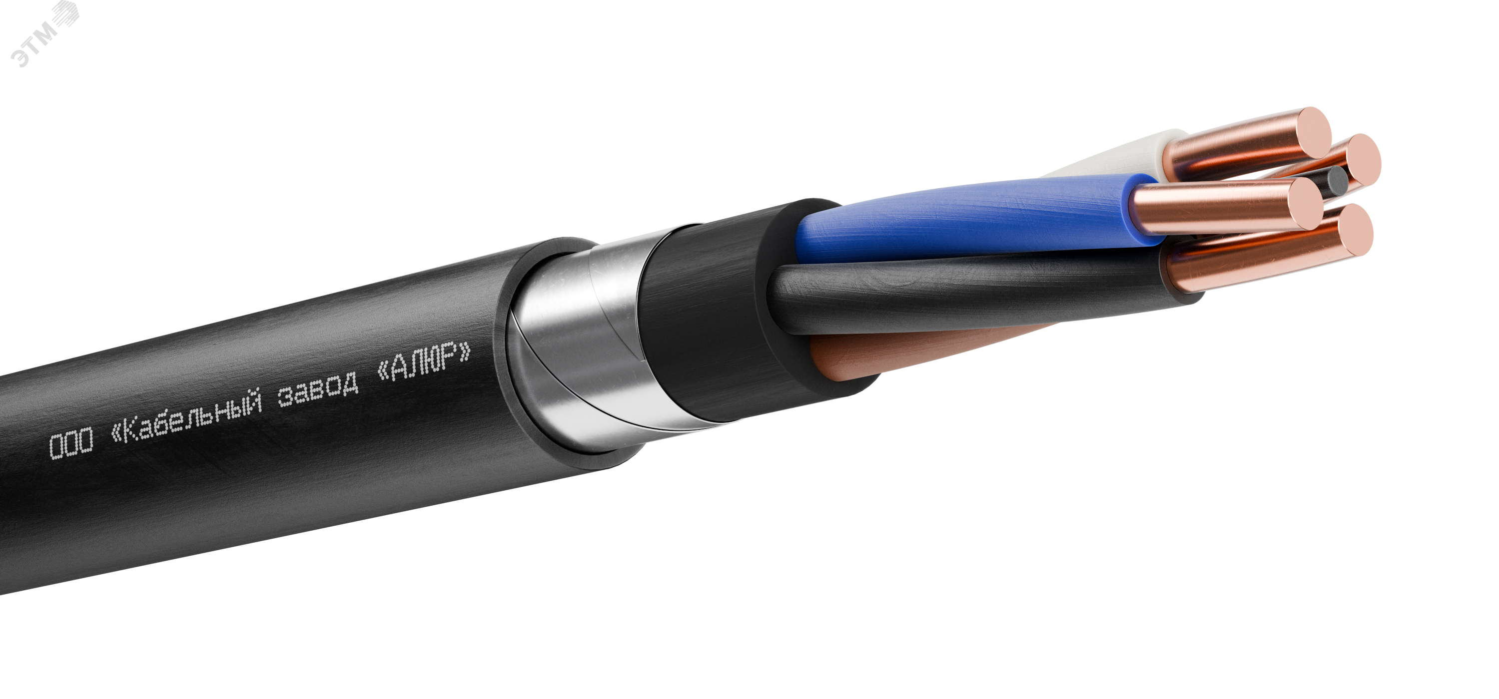 Изображение товара Кабель силовой ВБШвнг(А)-LS 4х25 660 В броневой в земле и помещениях