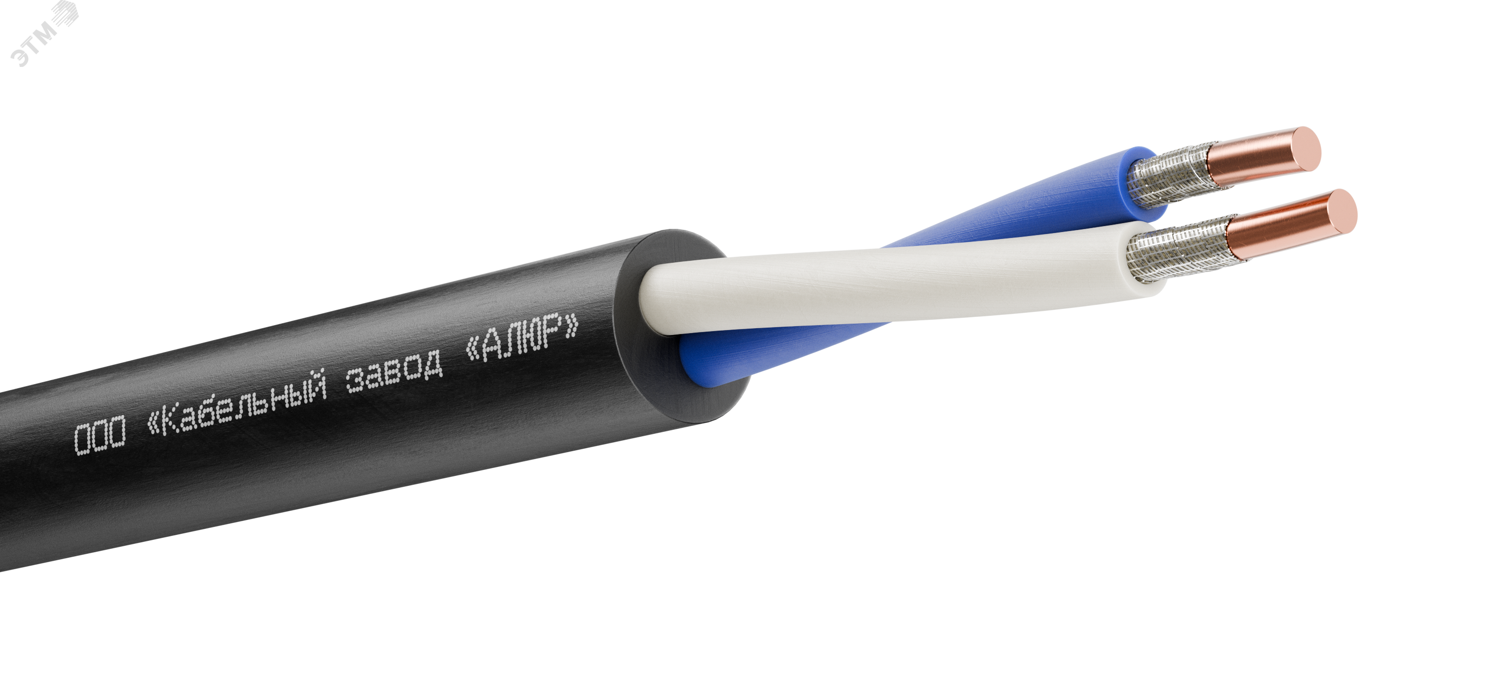 Изображение товара Кабель силовой ППГнг(А)-FRHF 2х1.5ок однопроволочный 0.66кВ огнестойкий