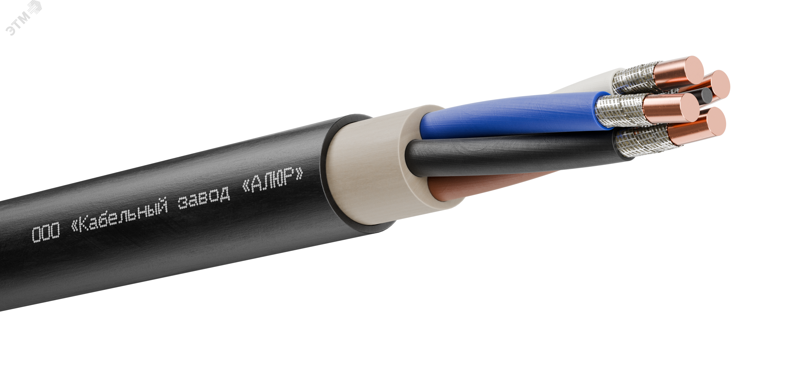Изображение товара Кабель силовой ППГнг(А)-FRHF 4х35мм2 1 кВ однопроволочный огнестойкий