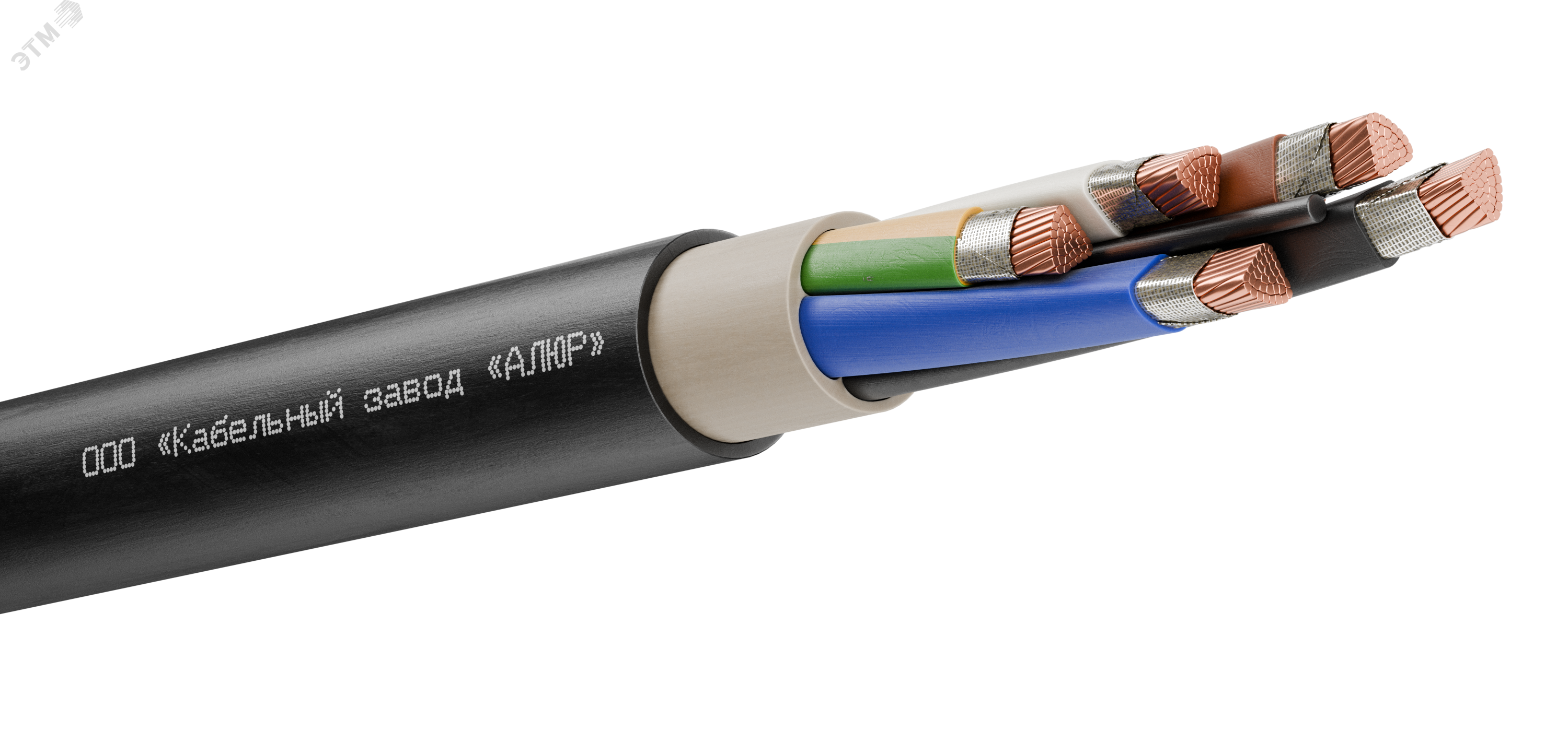 Изображение товара Кабель силовой ППГнг(А)-FRHF 5х95мс(N.PE)-1 Ч (м)