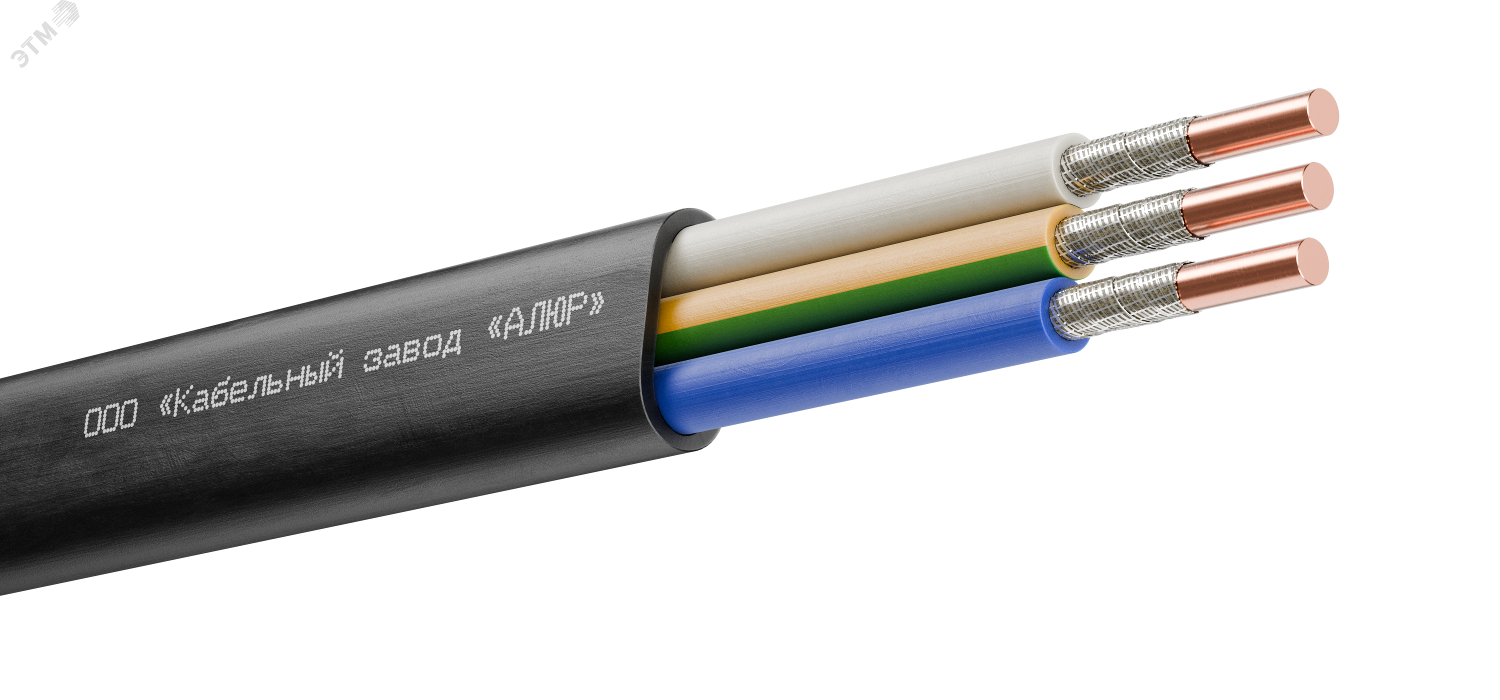 Изображение товара Кабель ППГнг(A)-FRHF 3х2,5ок N.PE-0,66 бухта 100м