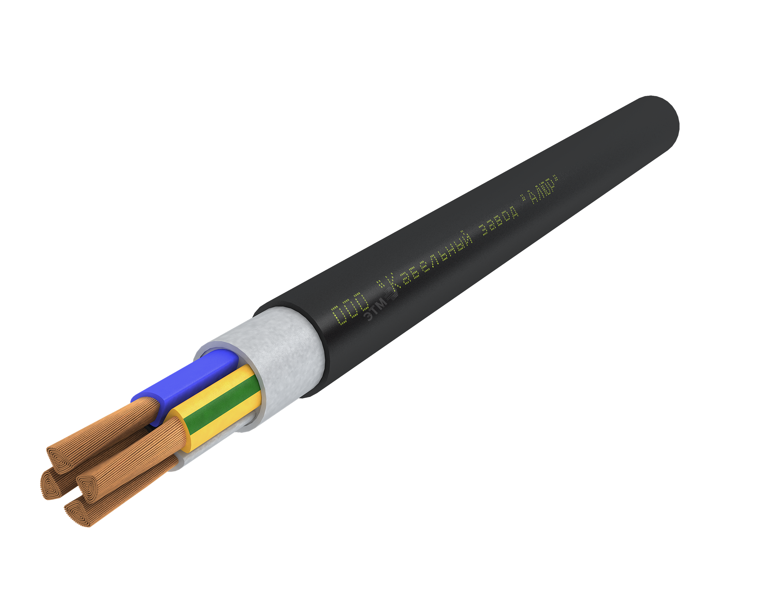 Купить Кабель силовой ПвВГ 4х240 мс (N)-1 Ч, бар | Интернет-магазин ЭТМ ...