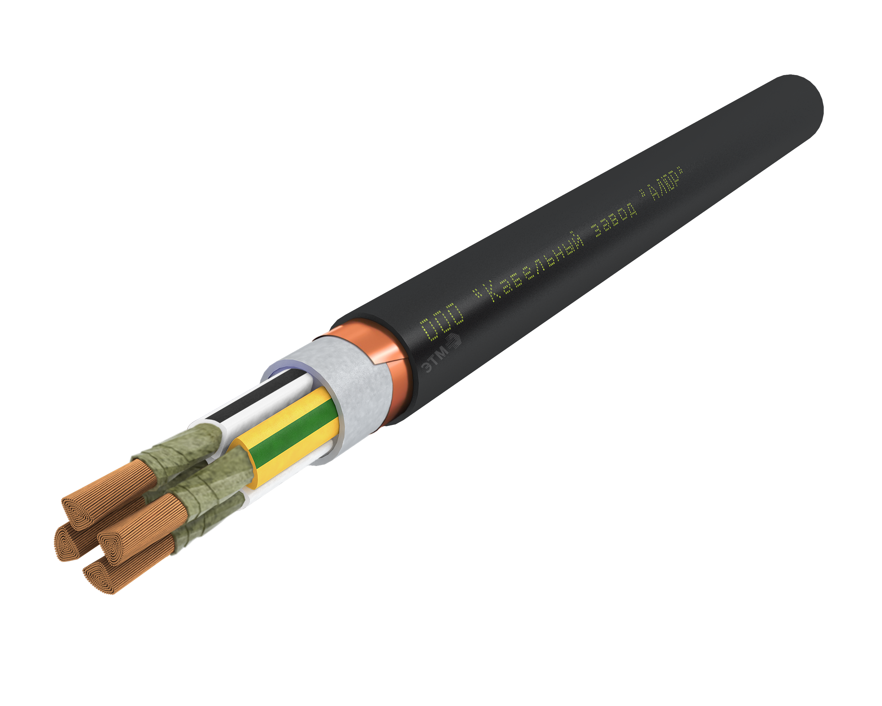 Кабель силовой ВВГЭнг(А)-FRLS 4х185.0 мс(PE)-1 Ч. бар