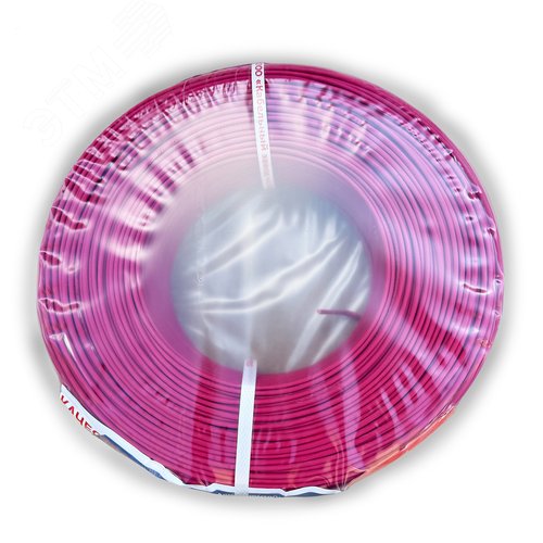 Провод силовой ПуГВнг (А)-LS 1х1.5 красный бухта многопроволочный - фото 3