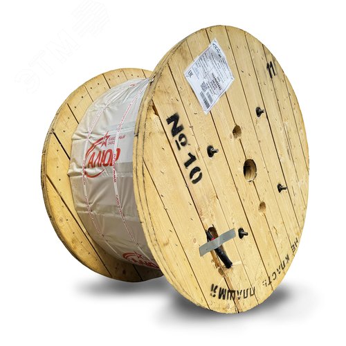 Кабель силовой ППГнг(А)-HF 1х35мк -1 многопроволочный черный (барабан) - фото 2