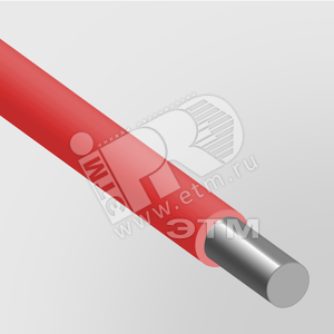 Провод силовой ПАВ 1х16(ож) однопроволочный красный (бухта)