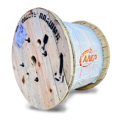 Кабель силовой ВВГнг(А)-FRLS 3х4 (N.PE)-1 однопроволочный барабан ТУ завода - фото 2