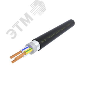 Кабель силовой ВВГЭанг(А)-LS 3х2.5 ок(N.PE)-0.66 Ч. бар