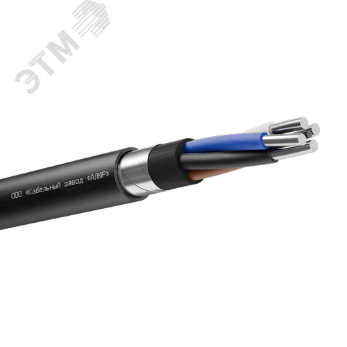 Изображение товара Кабель силовой АВБШв 4х16 (N)-0.66 однопроволочный барабан (м)