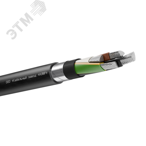 Кабель силовой АВБШв 4х240 (PE)-1 многопроволочный барабан - фото 1