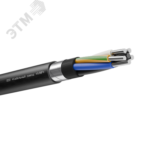 Изображение товара Кабель силовой АВБШв 5х16 (N.PE)-0.66 однопроволочный барабан (м)