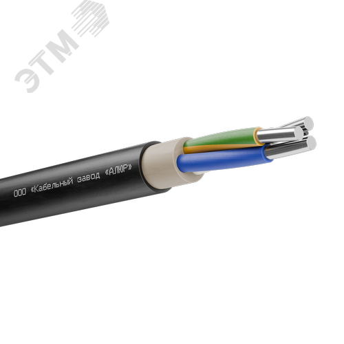 Кабель АВВГнг(А)-LS 3х16.0 ок(N PE)-0.66 - фото 1