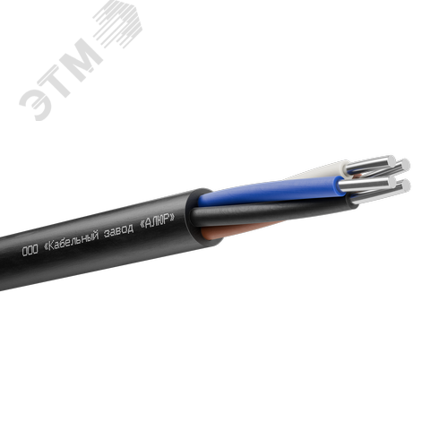 Кабель АВВГнг(А)-LS 4х10,0 ок(N)-0,66 - фото 1