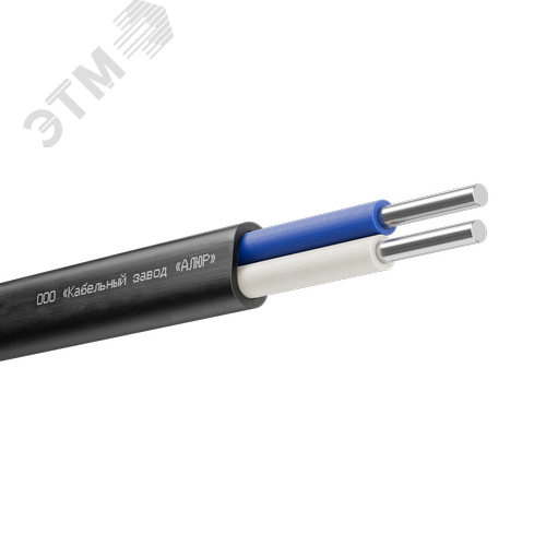 Изображение товара Кабель силовой АВВГ-П 2х10 (N)-0.660 плоский однопроволочный (м)
