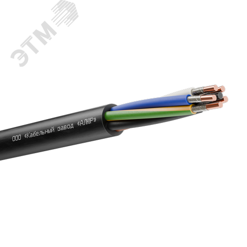 Изображение товара Кабель силовой ВВГнг(А)-FRLS 5х10 (N.PE)-0.66 однопроволочный барабан ТУ завода (м)