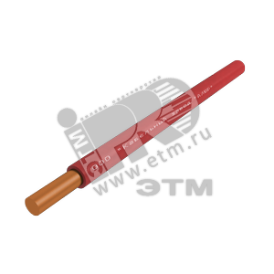 Провод силовой ПуВнг (А)-LS 1х2.5 красный бухта однопроволочный