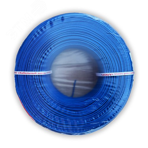Провод силовой ПуГВнг (А)-LS 1х6 синий бухта многопроволочный - фото 2
