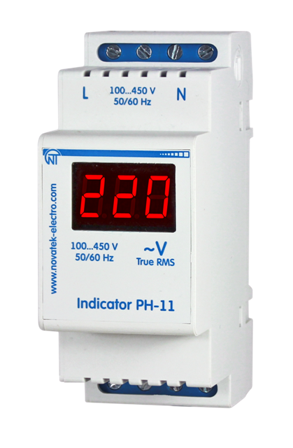 Индикатор напряжения однофазный цифровой РН-11
