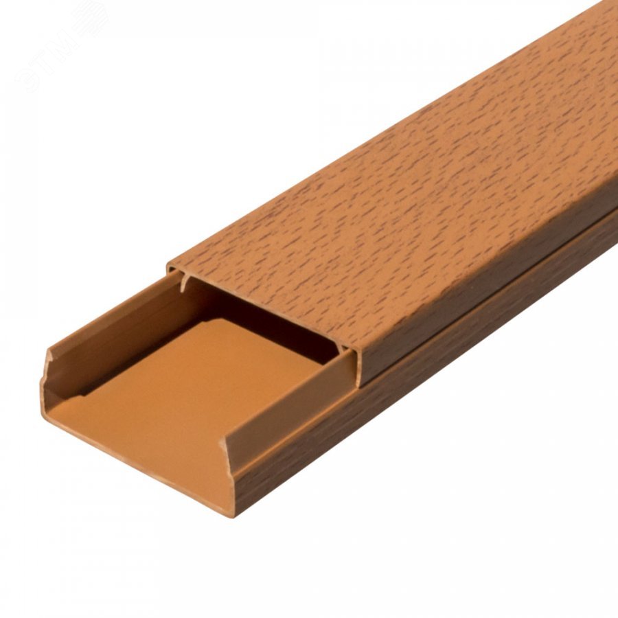 Изображение товара Кабель-канал бук 40х16 мм с двойным замком 2 метра промрукав