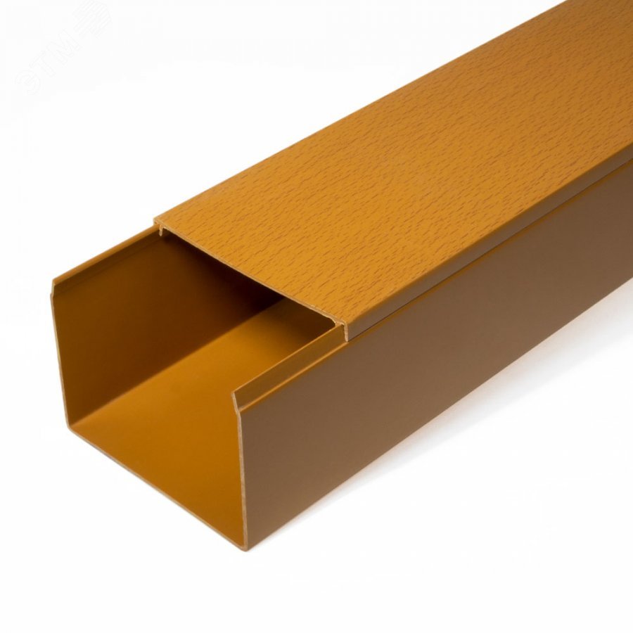 Изображение товара Кабель-канал бук с двойным замком 60x60 мм 12 м ПВХ Россия