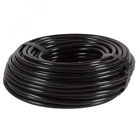 Изображение товара Трубка кембрик ТВ-40 ПВХ 20 мм черная 50 м для электромонтажа